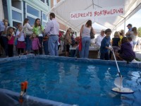 Kids Boat Building