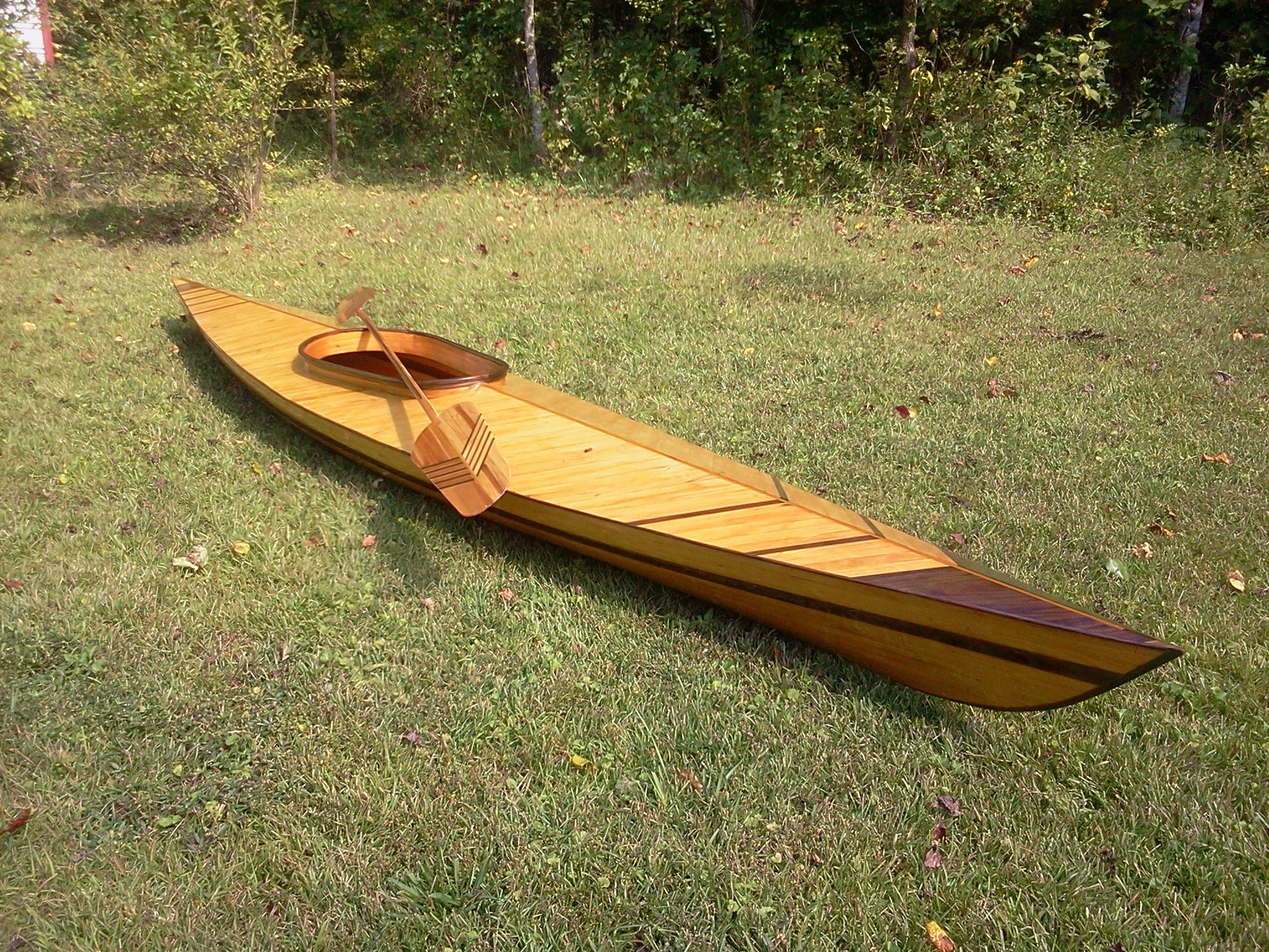 Boat Type: Kayak – Arrow Year Built: 2010 Builder: Richard Barefoot 
