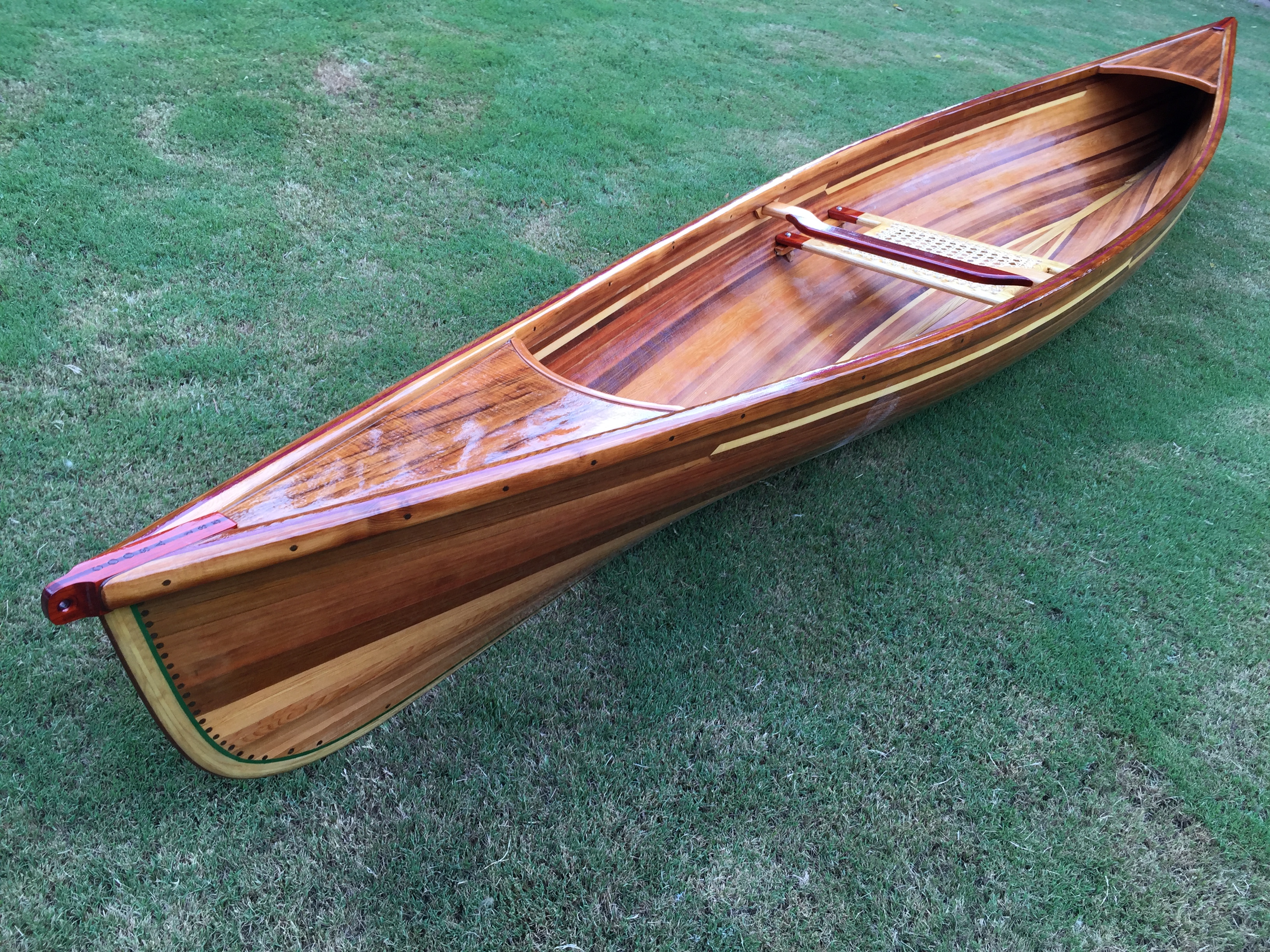 canoe / classic canoe georgetown wooden boat show