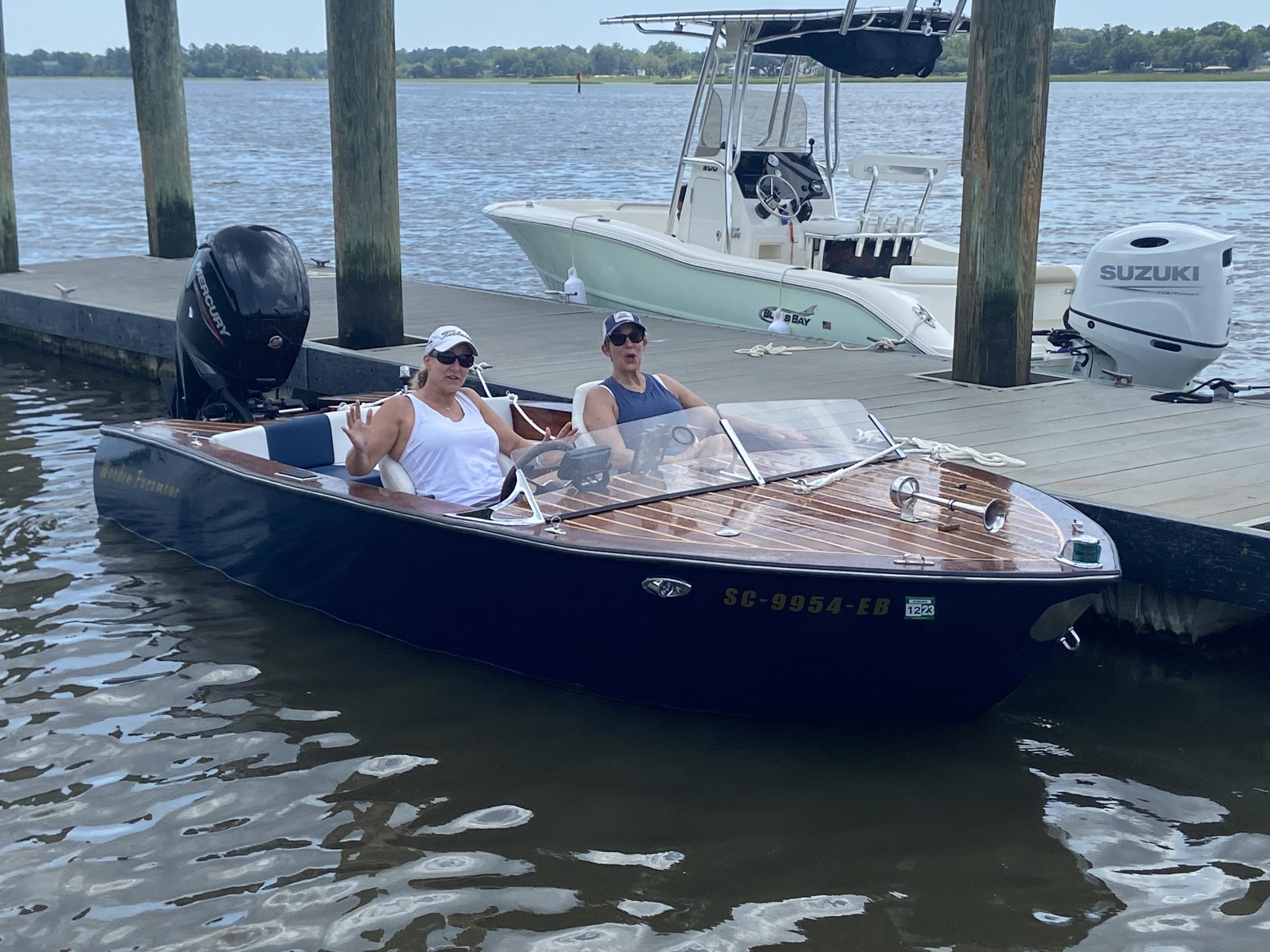 702MichaelHaller Wooden Boat Show SC